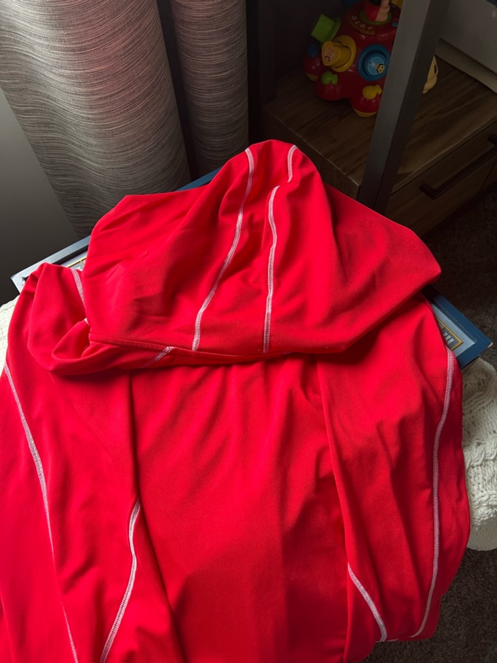 Under Armour Red Full-Zip Athletic Jacket mens size XL - Picture 11 of 11